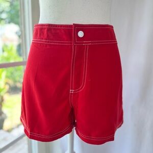 Red Women's Shorts